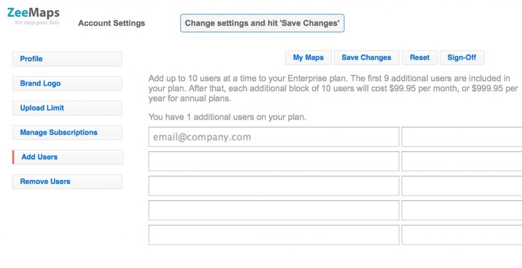 Add users to your enterprise account ZeeMaps Blog