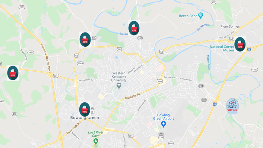 Pixel Icon Map With Checkpoint Mark Navigation On Paper Map Using